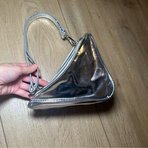 Silver Triangle Women's Bag
